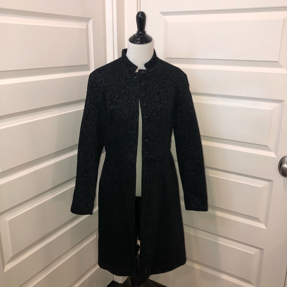 Black dress coat